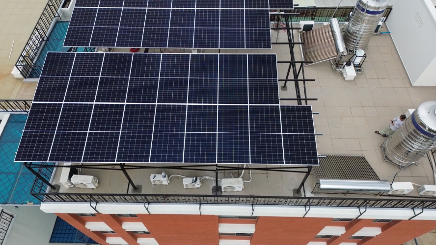 Công trình hòa lưới bám tải 3 pha 20kW