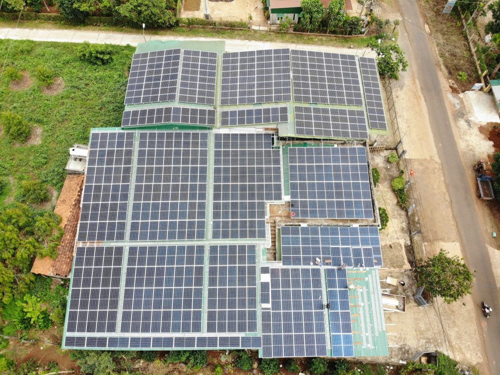 Công trình điện mặt trời 200kW